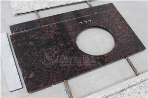 Tan Brown Oval Sink Vanity Tops,Bath Top