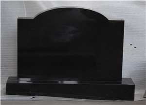 European Tombstone, Shanxi Black Granite
