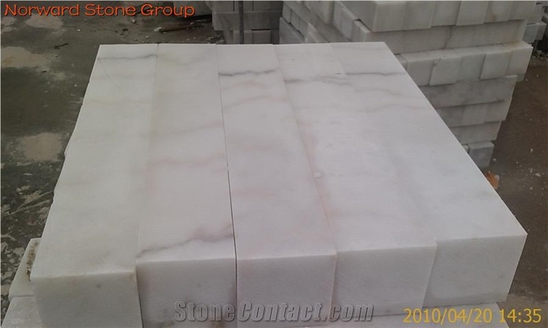 Guangxi White Marble Slab, Tiles