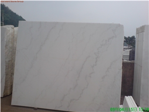 Guangxi White Marble Slab, Tiles