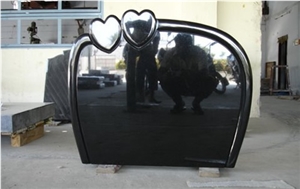 Western Style Tombstone Model C008, Fengzhen Black Western Style Tombstone Model C008, Fengzhen Black