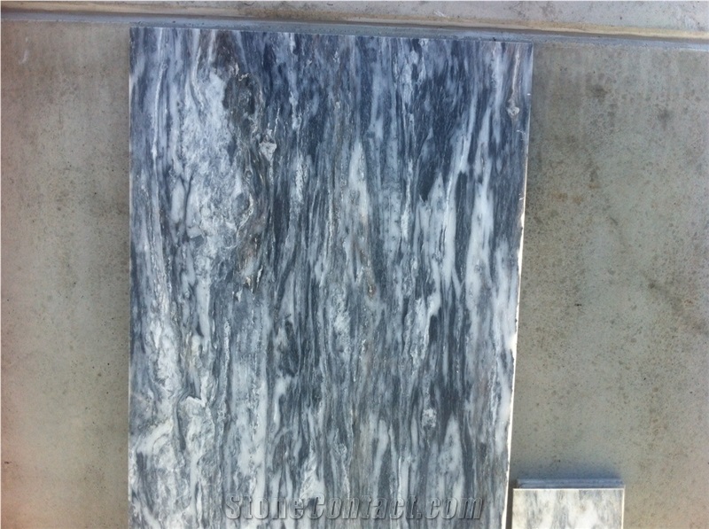 Blue Storm Marble Block