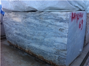Blue Storm Marble Block