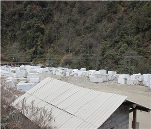 Grade a White Marble Blocks,Yunnan White Marble Block