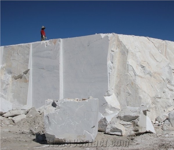 Grade a White Marble Blocks,Yunnan White Marble Block