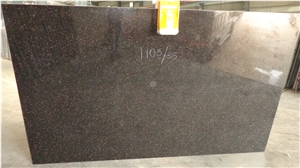 Black Galaxy Granite Slabs, India Black Granite