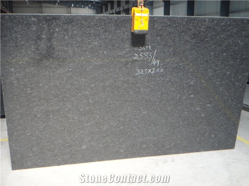 Steel Grey Granite Slabs & Tiles, India Grey Granite