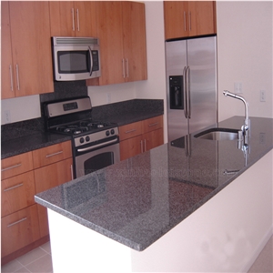 G654 Black Granite Kitchen Countertop
