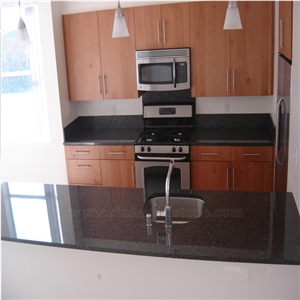 G654 Black Granite Kitchen Countertop
