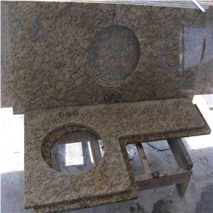Giallo Cecilia Countertop Granite Bath Tops