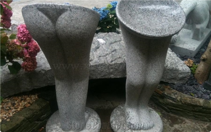 Grey Granite Garden Banch