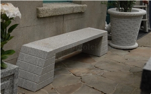Grey Granite Garden Banch