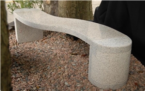 Grey Granite Garden Banch
