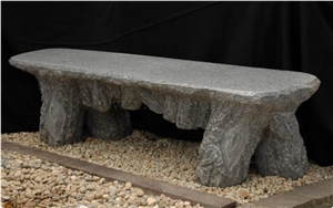 Grey Granite Garden Banch