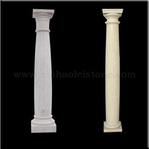 Head Of Granit / Marble Columns