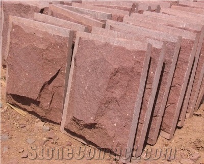 Red Sandstone Mushroom Stone