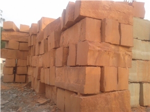 Sichuan Red Sandstone Block, China Red Sandstone