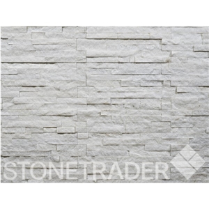 Bianco Carrara White Marble Split Face Mosaic