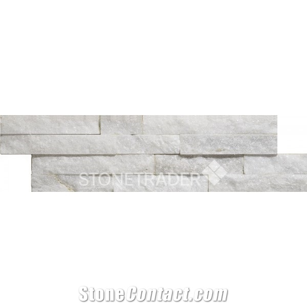 Bianco Carrara White Marble Split Face Mosaic