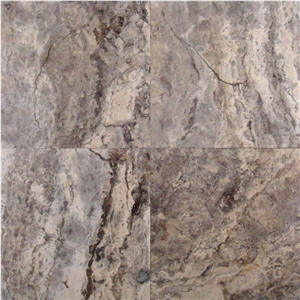 Silver Travertine Honed and Filled Tile Silver Travertine Honed and Filled Tile