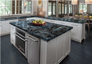 Lemurian Blue Granite Countertop