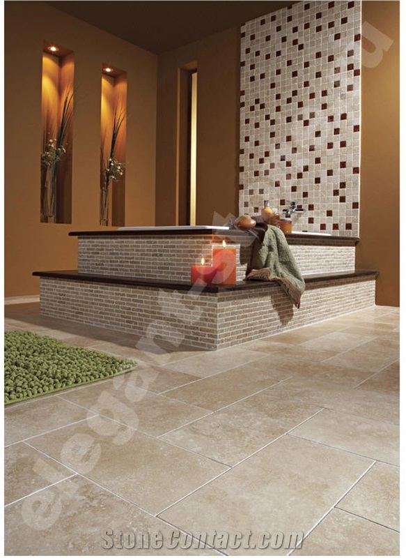 New Creama Marfil Marble Stone Type on Ceramics