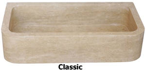 Classic Travertine Sink