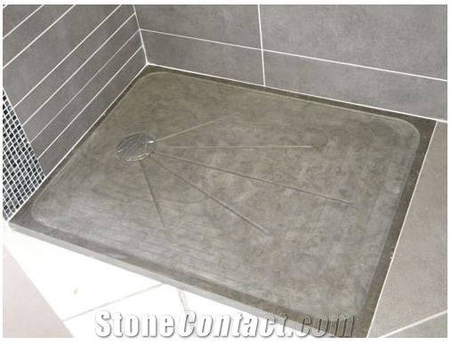 Pietra Di Soave Limestone Shower Base