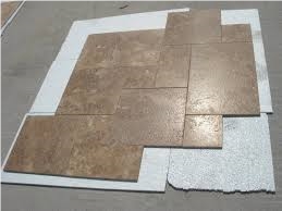 Brown Travertine Pattern Tiles