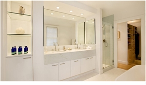 Azul Cielo Marble Bathroom Cabinet Top Azul Cielo Marble Bathroom Cabinet Top