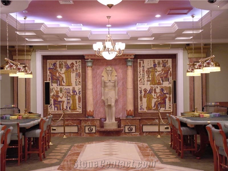 Sunny Yellow Marble Wall and Floor Tiles