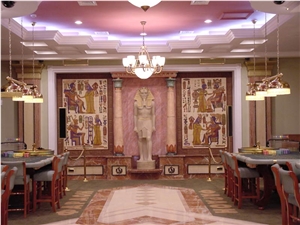 Sunny Yellow Marble Wall and Floor Tiles