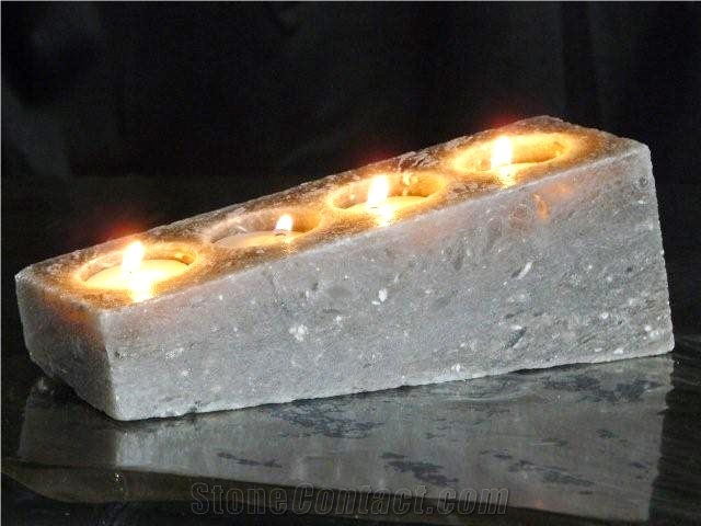 Himalayan Rock Salt Candle Holders
