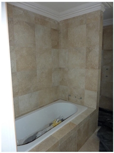 Florence Stone Bathroom Walls