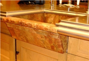 Rosso Damasco Marble Slabs & Tiles
