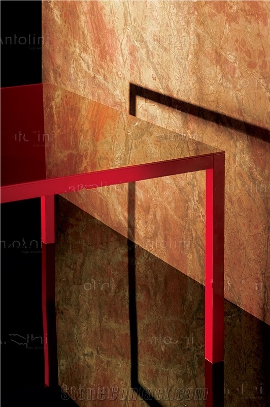 Rosso Damasco Marble Slabs & Tiles