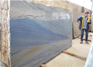 Azul Macaubas Quartzite Slabs, Brazil Blue Quartzite