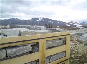 Blocks, Oppdal Quartzite from Own Quarry