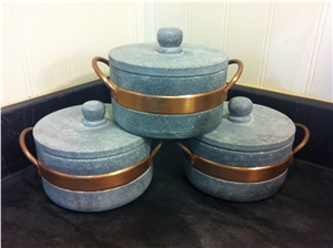 Complete Soapstone Kitchenware Cookware Pots