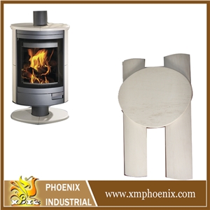 Marble Fireplace Mantel, Beige Marble Fireplace Mantel