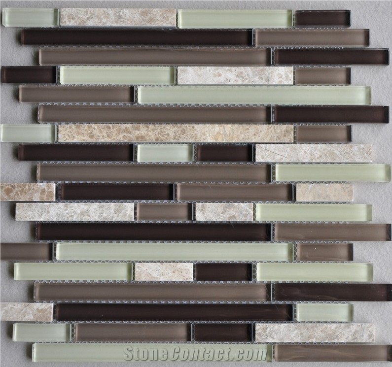 Glass Blend Stone Mosaic