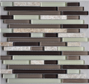 Glass Blend Stone Mosaic