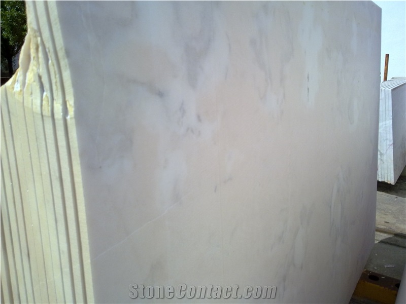 Pink Cream Marble Block, Estremoz Pardais Creme Pink Marble Block