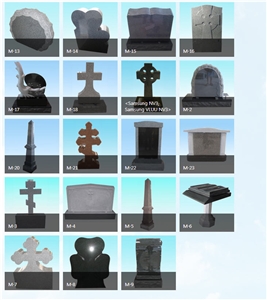 Granite Headstone