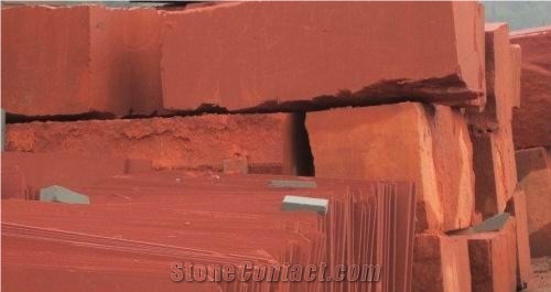 Sandstone Mushroom, China Red Sandstone Mushroom