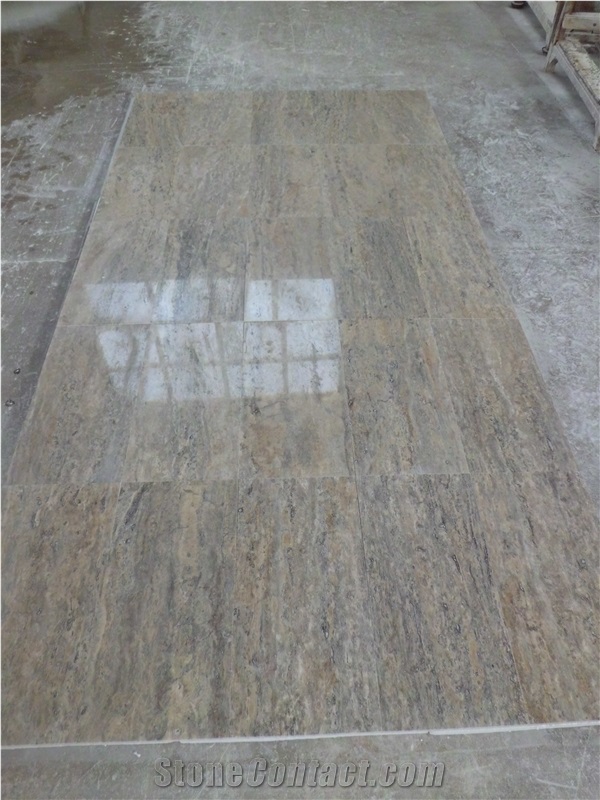 Silver Travertine Tiles, Turkey Grey Travertine