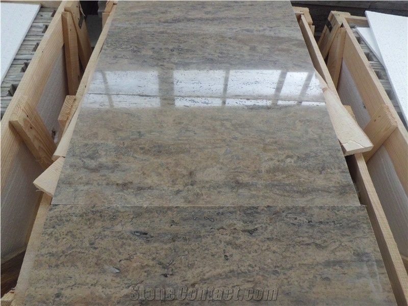 Silver Travertine Tiles, Turkey Grey Travertine