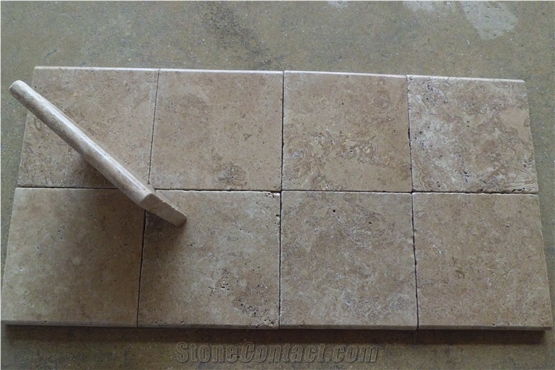 Silver Travertine Tiles, Turkey Grey Travertine