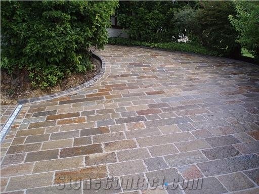 Donau Quartzite Paving Stone