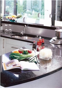 Galaxy Black Granite Countertop